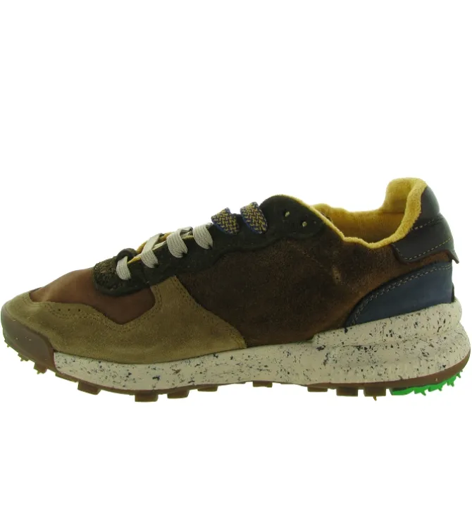 baskets et sneakers - Tendance - homme - Cuir - Marron - Satorisan