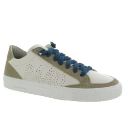 baskets et sneakers - Tendance - homme - Cuir - Blanc - P448