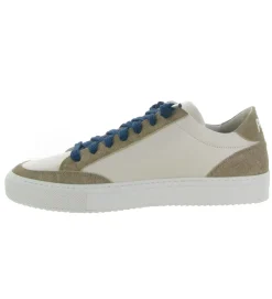 baskets et sneakers - Tendance - homme - Cuir - Blanc - P448