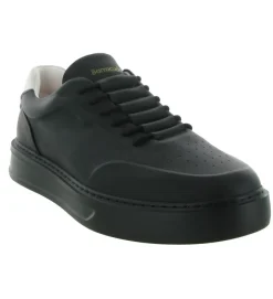 baskets et sneakers - Tendance - homme - Cuir - Noir - Barracuda