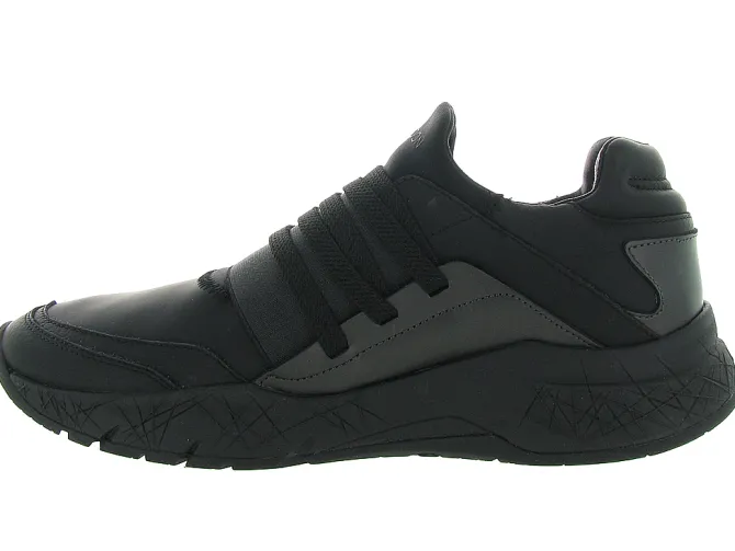 baskets et sneakers - Tendance - homme - Cuir - Noir - Crime london