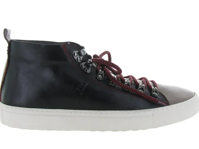 baskets et sneakers - Tendance - homme - Cuir - Noir - Stau
