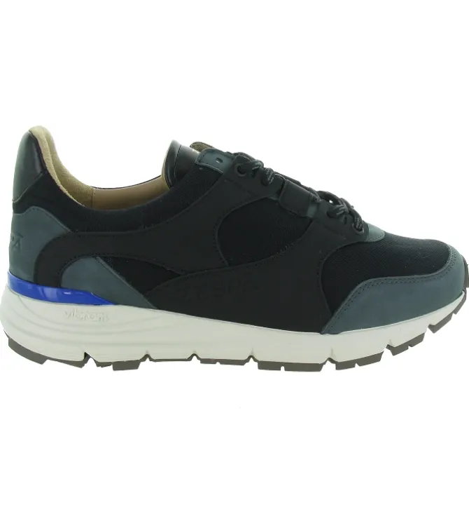 baskets et sneakers - Tendance - homme - Cuir - Noir - Zespa