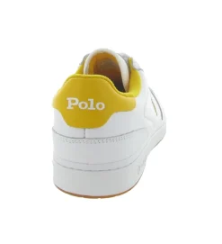 baskets et sneakers - Tendance - homme - Cuir - Blanc - Ralph lauren