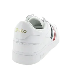 baskets et sneakers - Tendance - homme - Cuir - Blanc - Ralph lauren