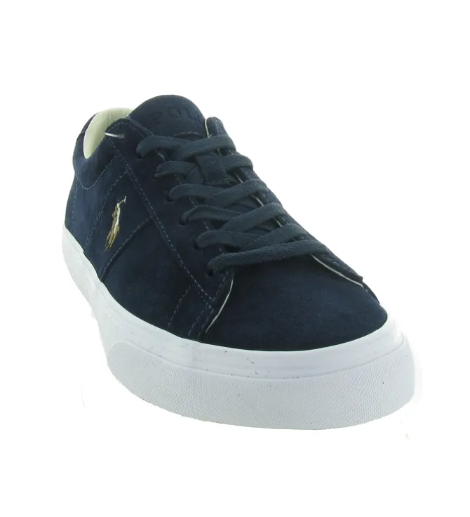 baskets et sneakers - Tendance - homme - Nubuck - Bleu - Ralph lauren
