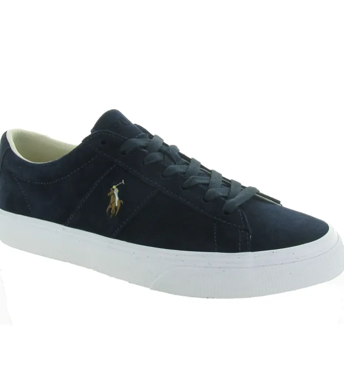 baskets et sneakers - Tendance - homme - Nubuck - Bleu - Ralph lauren