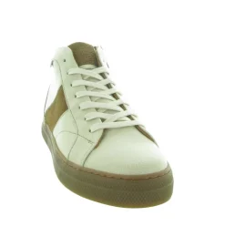 baskets et sneakers - Tendance - homme - Cuir - Beige - Schmoove