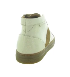 baskets et sneakers - Tendance - homme - Cuir - Beige - Schmoove