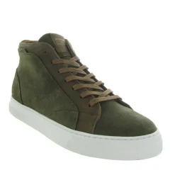 baskets et sneakers - Tendance - homme - Toile - Vert - Schmoove