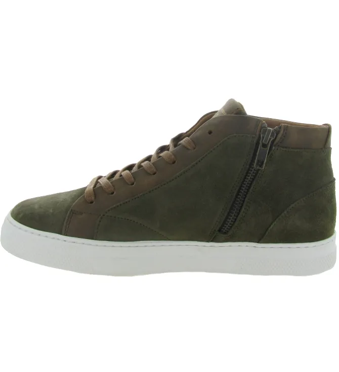 baskets et sneakers - Tendance - homme - Toile - Vert - Schmoove