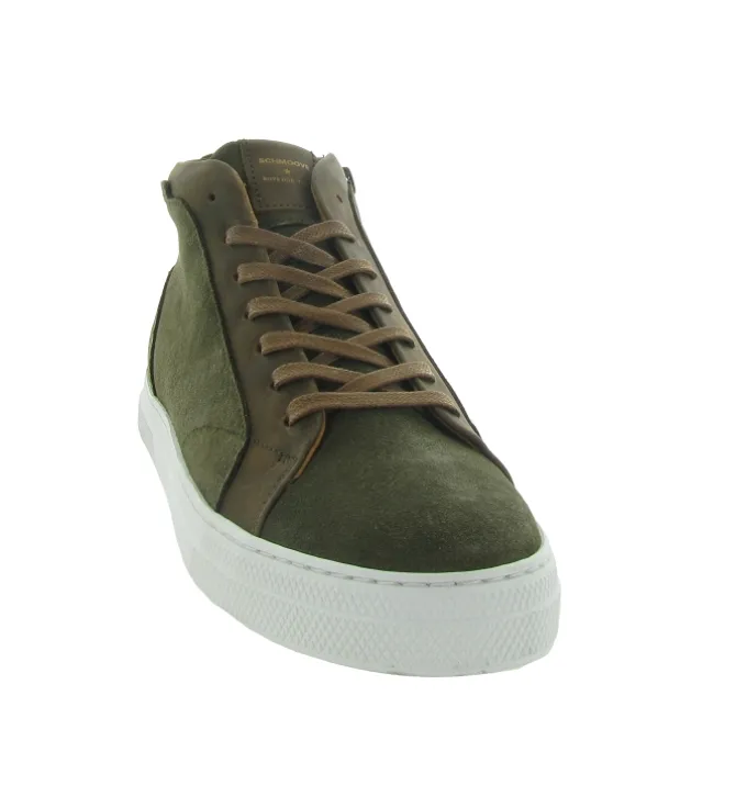 baskets et sneakers - Tendance - homme - Toile - Vert - Schmoove