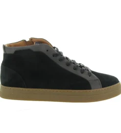 baskets et sneakers - Tendance - homme - Toile - Noir - Schmoove