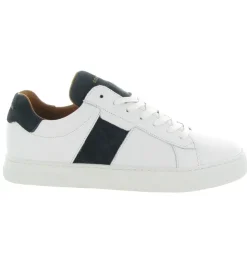 baskets et sneakers - Tendance - homme - Cuir - Blanc - Schmoove