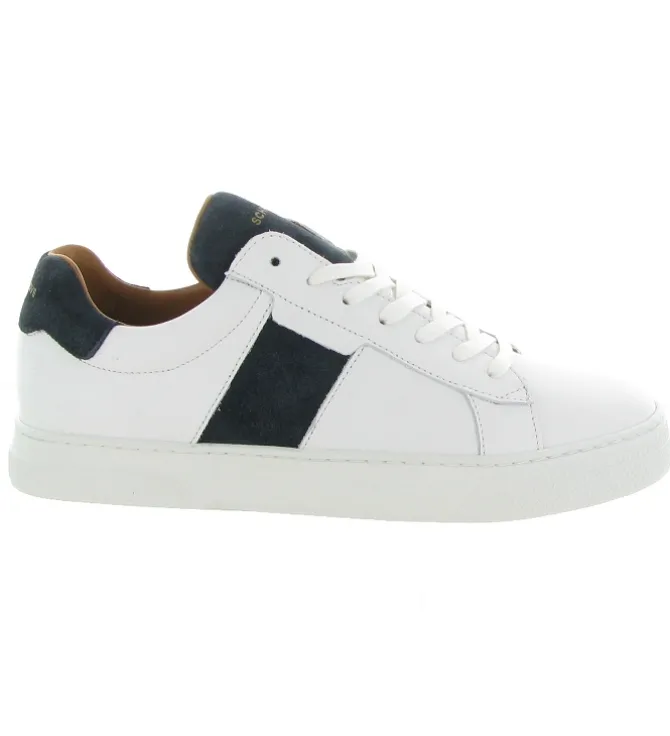 baskets et sneakers - Tendance - homme - Cuir - Blanc - Schmoove