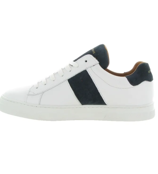baskets et sneakers - Tendance - homme - Cuir - Blanc - Schmoove