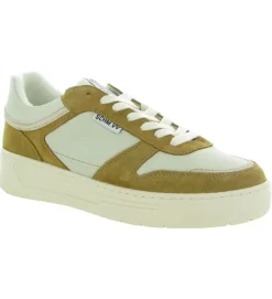 baskets et sneakers - Tendance - homme - Cuir - Beige - Schmoove