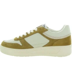 baskets et sneakers - Tendance - homme - Cuir - Beige - Schmoove