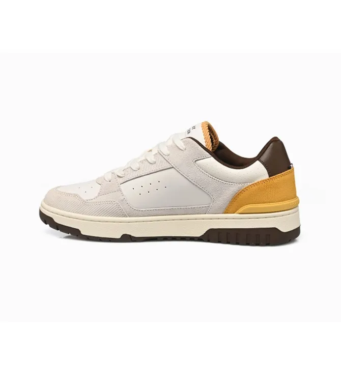 baskets et sneakers - Tendance - homme - Cuir - Blanc - Tommy hilfiger