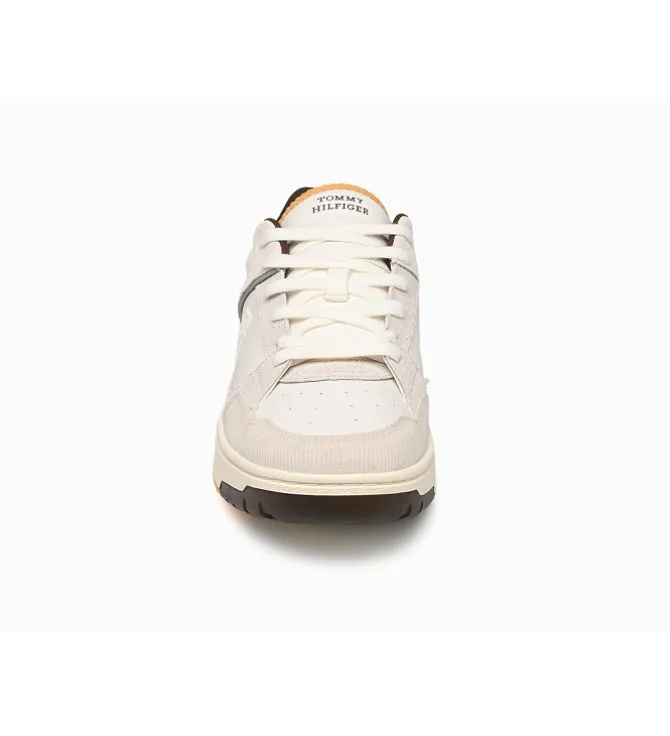 baskets et sneakers - Tendance - homme - Cuir - Blanc - Tommy hilfiger