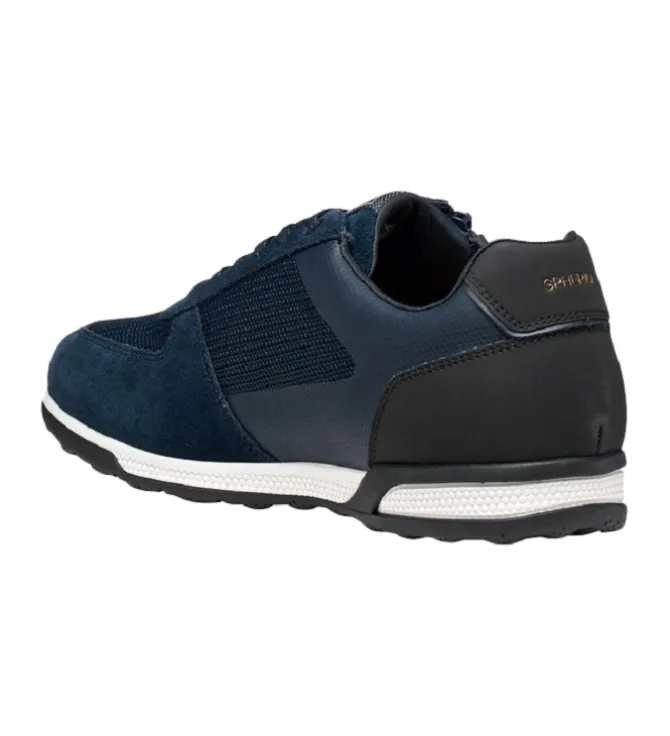 baskets et sneakers - Tendance - homme - Cuir - Bleu Marine - Geox