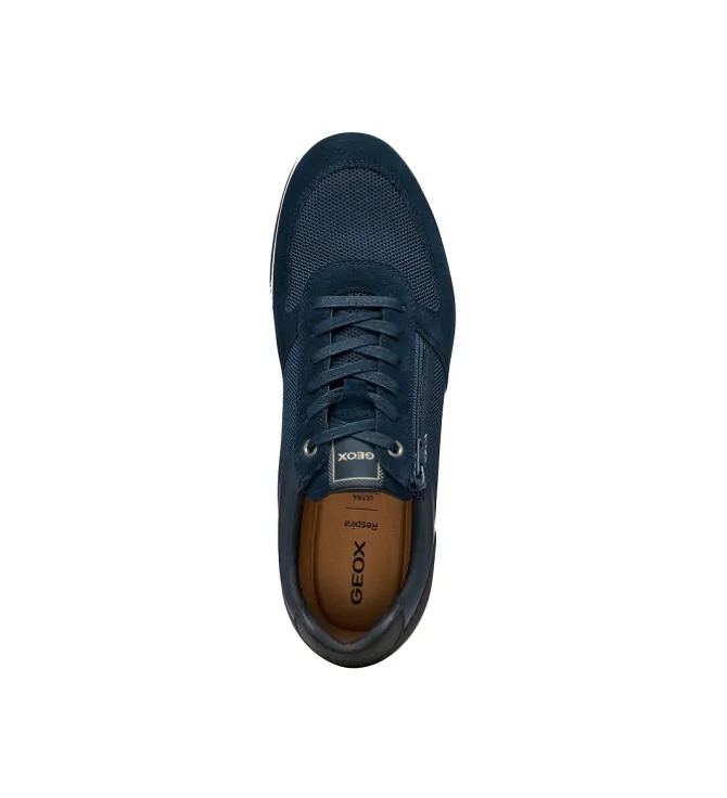 baskets et sneakers - Tendance - homme - Cuir - Bleu Marine - Geox