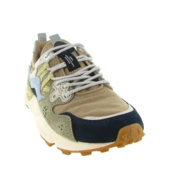 baskets et sneakers - Tendance - homme - Nubuck - Marron - Flower mountain