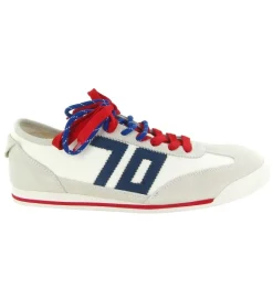 baskets et sneakers - Tendance - homme - Cuir - Crème - Back70