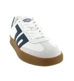baskets et sneakers - Tendance - homme - Cuir - Bleu Marine - Back70