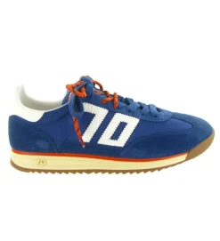 baskets et sneakers - Tendance - homme - Nubuck - Bleu - Back70