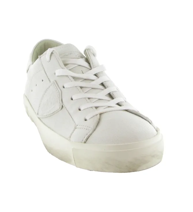 baskets et sneakers - Tendance - homme - Cuir - Blanc - Philippe model