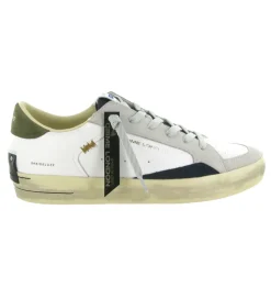 baskets et sneakers - Tendance - homme - Cuir - Blanc - Crime london