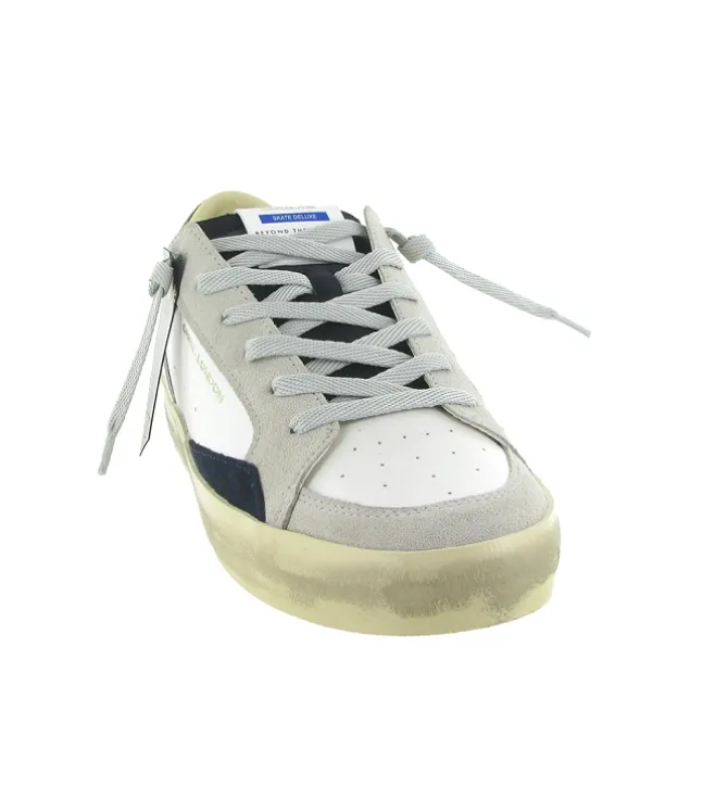 baskets et sneakers - Tendance - homme - Cuir - Blanc - Crime london