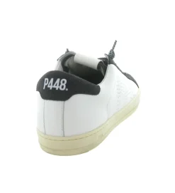 baskets et sneakers - Tendance - homme - Cuir - Blanc - P448