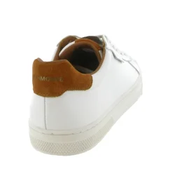 baskets et sneakers - Tendance - homme - Cuir - Marron - Schmoove