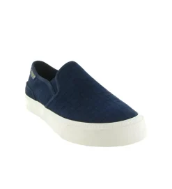 baskets et sneakers - Tendance - homme - Nubuck - Bleu Marine - Schmoove
