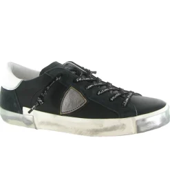 baskets et sneakers - Tendance - femme - Cuir - Noir - Philippe model