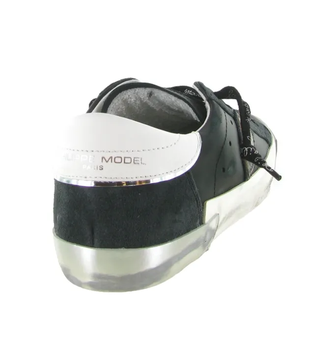 baskets et sneakers - Tendance - femme - Cuir - Noir - Philippe model