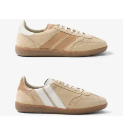 baskets et sneakers - Tendance - femme - Nubuck - Beige - Caval