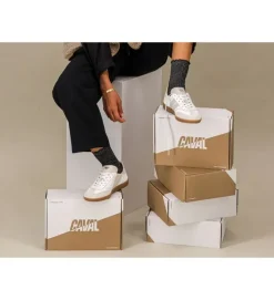 baskets et sneakers - Tendance - femme - Cuir - Blanc - Caval