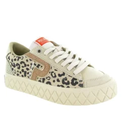 baskets et sneakers - Tendance - femme - Toile - Léopard - Palladium