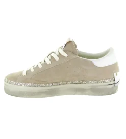 baskets et sneakers - Tendance - femme - Nubuck - Beige - Crime london