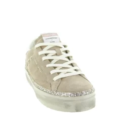 baskets et sneakers - Tendance - femme - Nubuck - Beige - Crime london