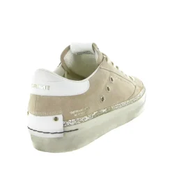 baskets et sneakers - Tendance - femme - Nubuck - Beige - Crime london