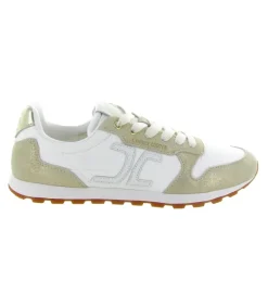 baskets et sneakers - Tendance - femme - Cuir - Beige - Candice cooper