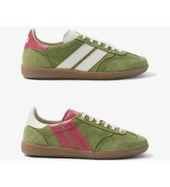 baskets et sneakers - Tendance - femme - Cuir - Vert - Caval