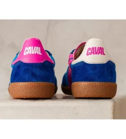 baskets et sneakers - Tendance - femme - Cuir - Bleu - Caval