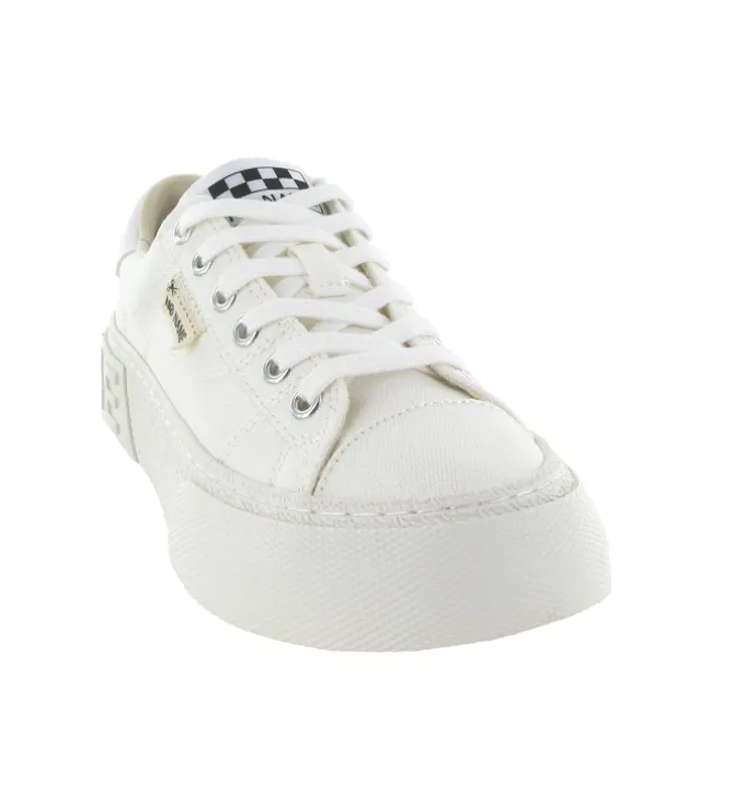 baskets et sneakers - Tendance - femme - Toile - Blanc - No name