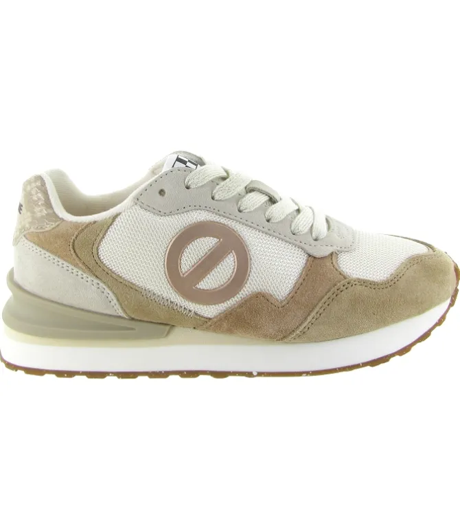 baskets et sneakers - Tendance - femme - Toile - Beige - No name