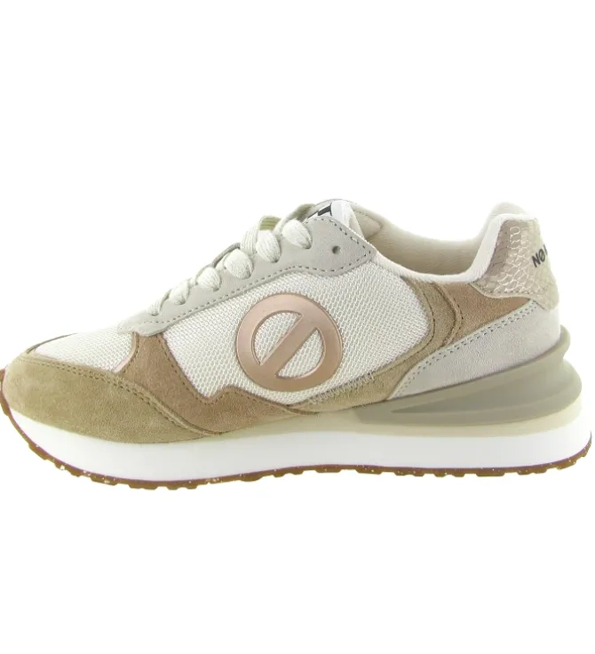 baskets et sneakers - Tendance - femme - Toile - Beige - No name